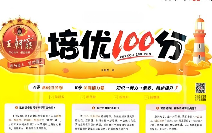 王朝霞培优100分（1-6年级）高清PDF