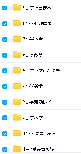 2026小学1-6年级电子课本全国各版PDF合集下载第2张