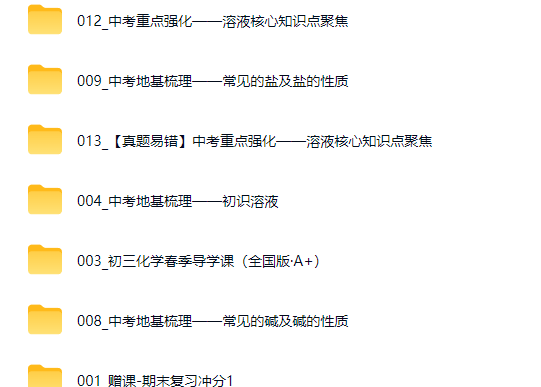 2026陈潭飞初中初三中考化学春上·全国版·A+)网课视频