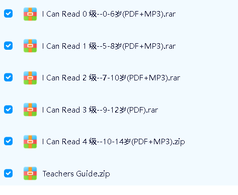 I Can Read系列分级阅读PDF+MP3音频下载第2张