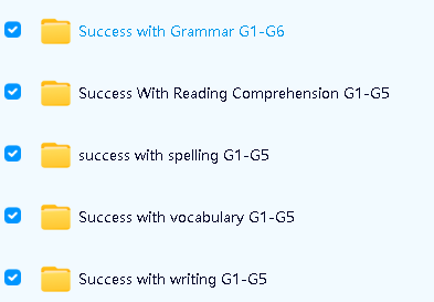 《Scholastic Success with》练习册 语法+写作+阅读理解+词汇+拼写-学乐必赢系列第2张