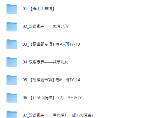 2026王卓初二春下双语素养自主学习·TY·A+-网课视频