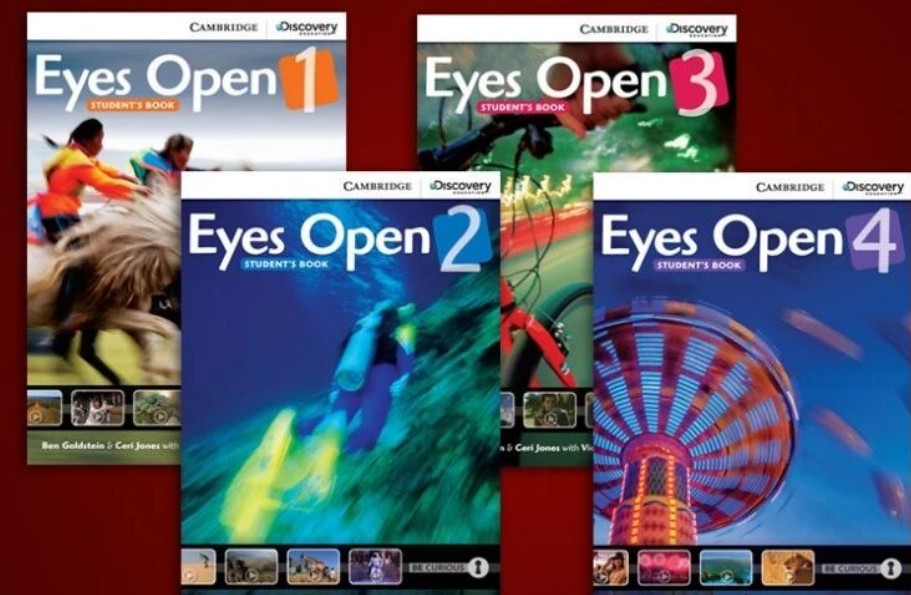 【原版】剑桥青少年英语标杆教材《Cambridge Eyes Open》1-4级全，学生/教师用书+练习册+音/视频等