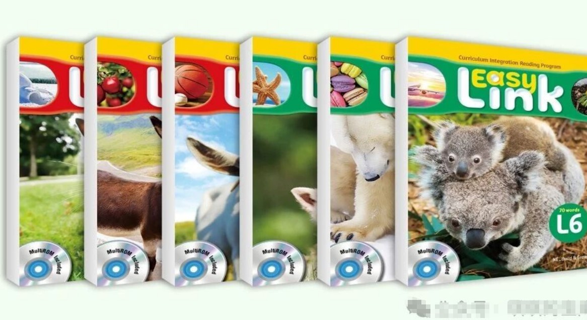 【原版】《Easy Link》NE出版社-英语阅读系列教材L0-L6全 学生/教师书+练习册+音频等全套