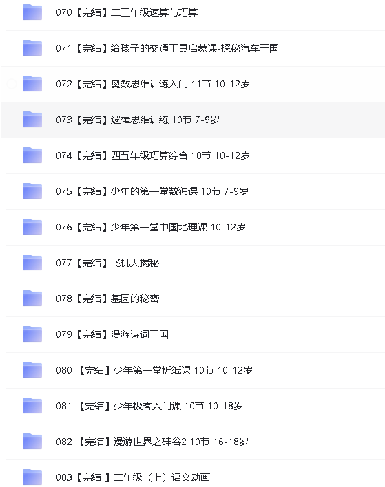 芝麻学社school全122套课程大合集第7张