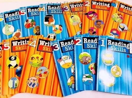 哈考特教材《Harcourt Family Learning writing skills》G1-G6共6册
