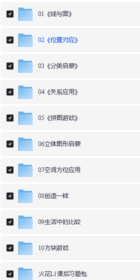 火花思维L0-5级全套视频网课第5张