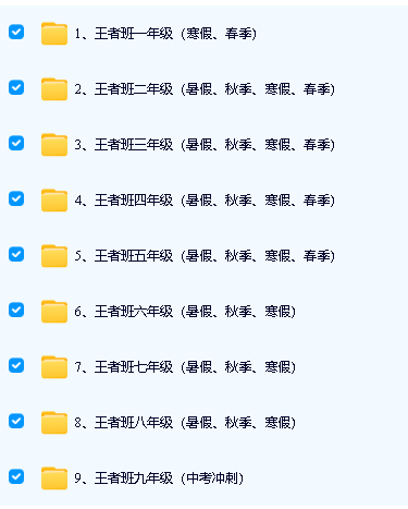 豆神豆伴匠大语文小学初中《王者班》1-9年级全套下载第2张