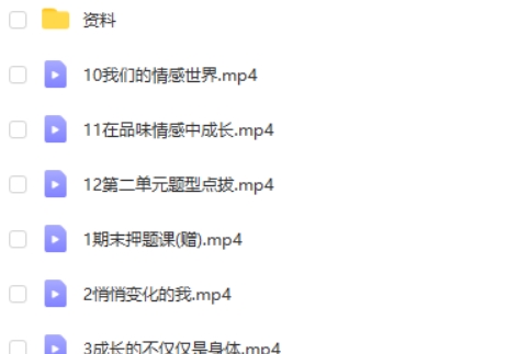 2024樊帅初一政治 A+春季班上