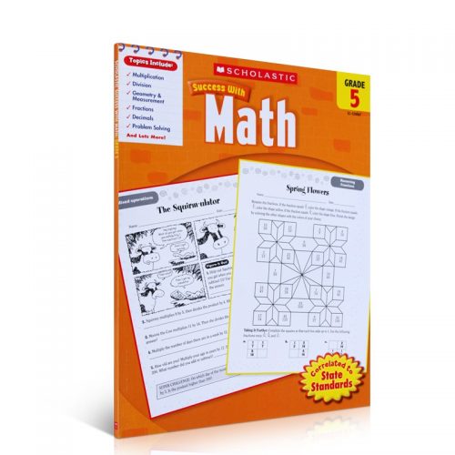学乐必赢数学1-5年级Scholastic Success With Math（Garde1-5）