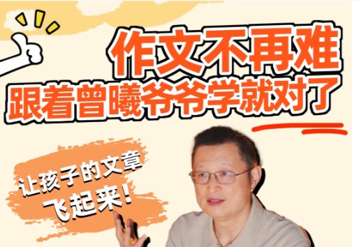 【曾曦】经典作文课系列  视频全集第1张