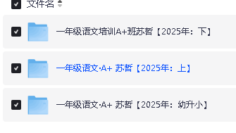 2025小学《希x望x学》语数一年级全套网课视频,送幼升小第3张