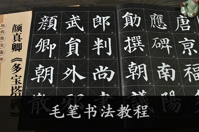 毛笔书法教程 楷书多宝塔-20讲高清视频