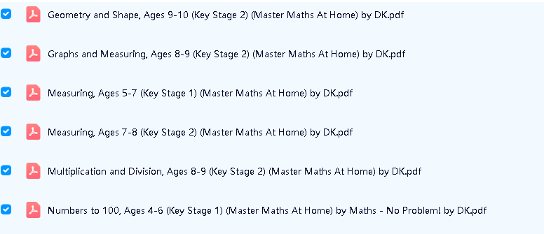 《Master Maths At Home》练习册17本PDF下载第3张