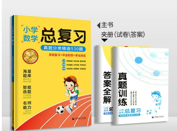 《小学数学总复习真题分类精选530题》系统复习,毕业检测,学业测试第2张