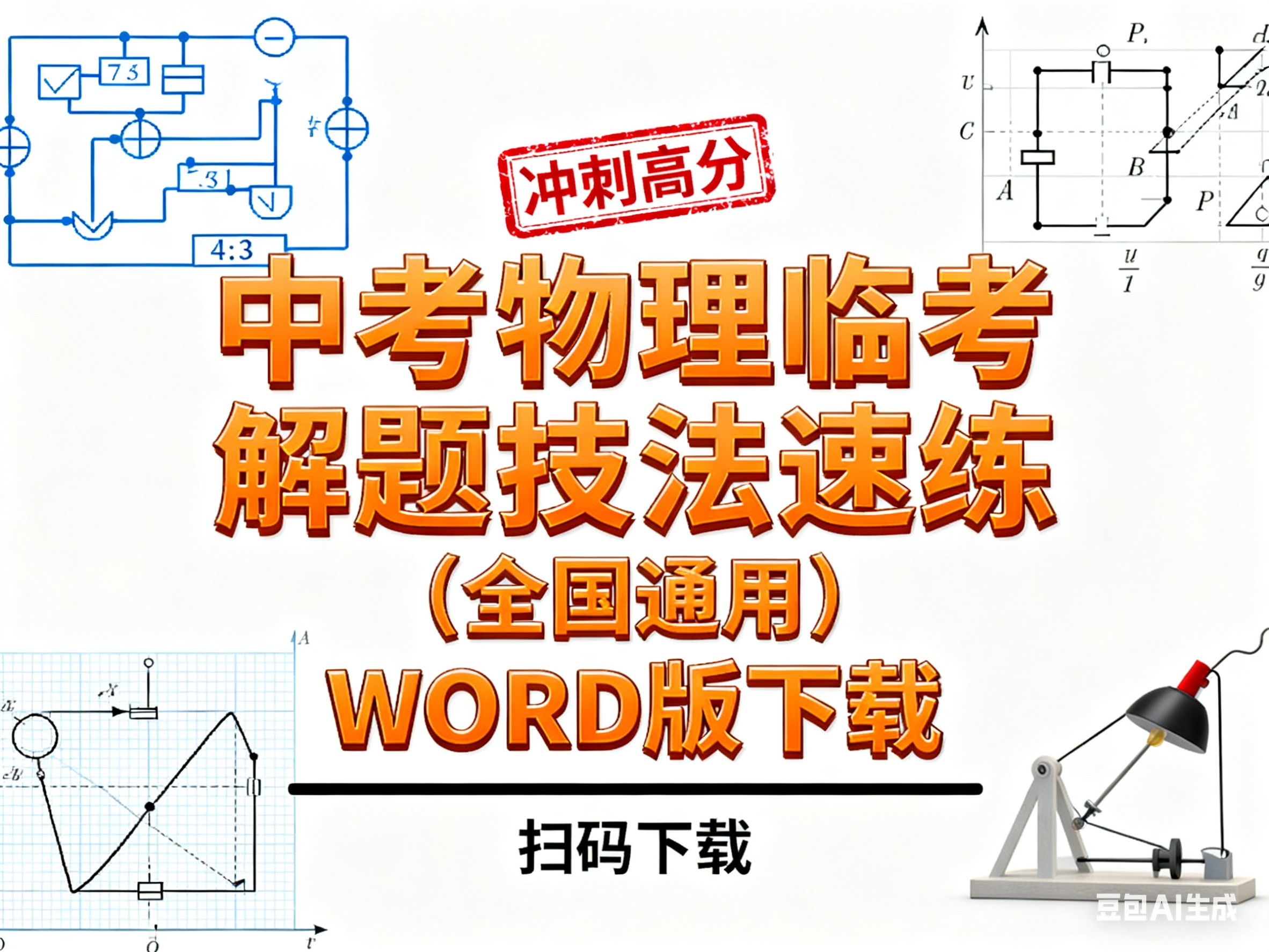 中考物理临考解题技法速练（全国通用）WORD版下载