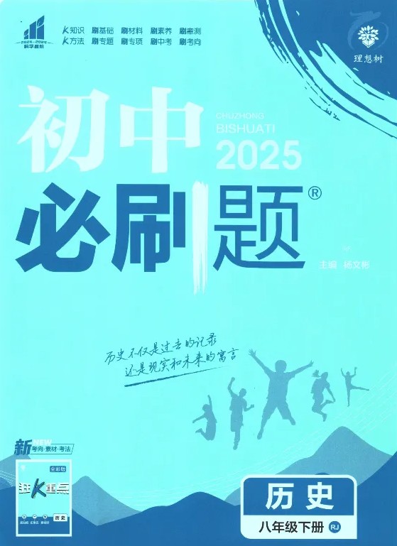 理想树《2025版初中必刷题(全科下册)》[最新初中教辅第3张