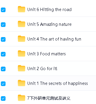2025Lvy老师外研新版初一英语教学视频全套下载第4张