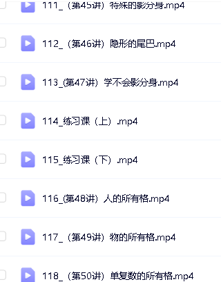Sam老师【3合1】拼读+语法+音标全套126个视频下载第4张