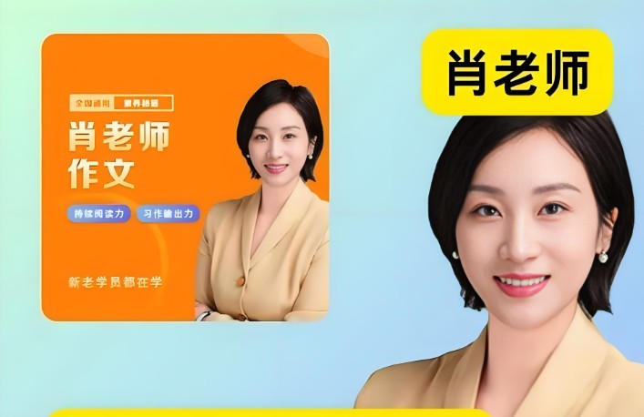 肖书媛老师全集（满分作文 阅读满分 学霸技巧）全套网课视频
