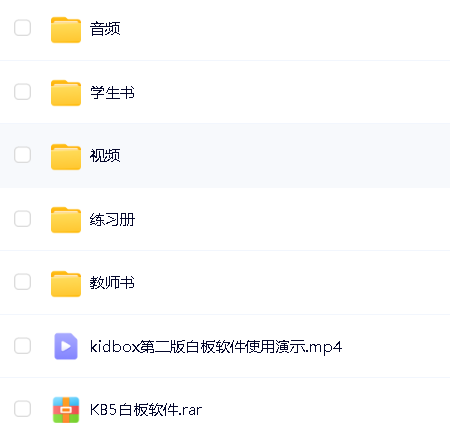 外研社剑桥国际少儿英语Kids Box 第二版0-6季全第3张