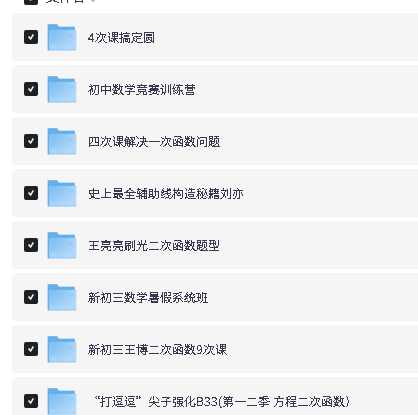 猿辅导-初中中考数学教学课程视频下载第2张