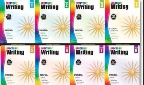 美国最畅销的儿童教育工具书系列《Spectrum Spelling》拼写练习册GK-G6共7册PDF