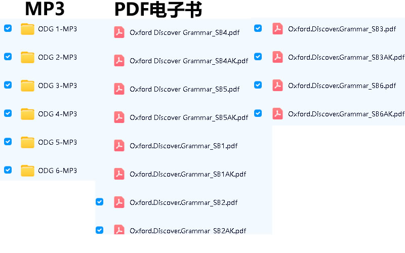 牛津探索语法Oxford Discover Grammar 第一版1-6级(教材+音频+答案)全套下载第4张