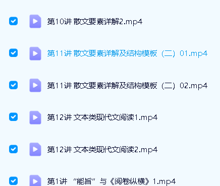 王丹宁 丹宁妙语——阅读、作文巧提分(12讲带讲义)第2张