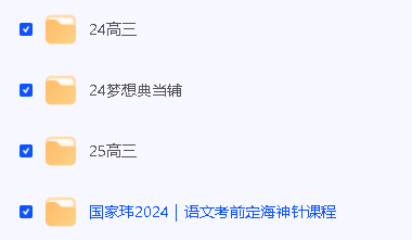 2024国家玮高三高考语文一二轮复习+梦想典当+考前定海神针课铺视频网课第2张