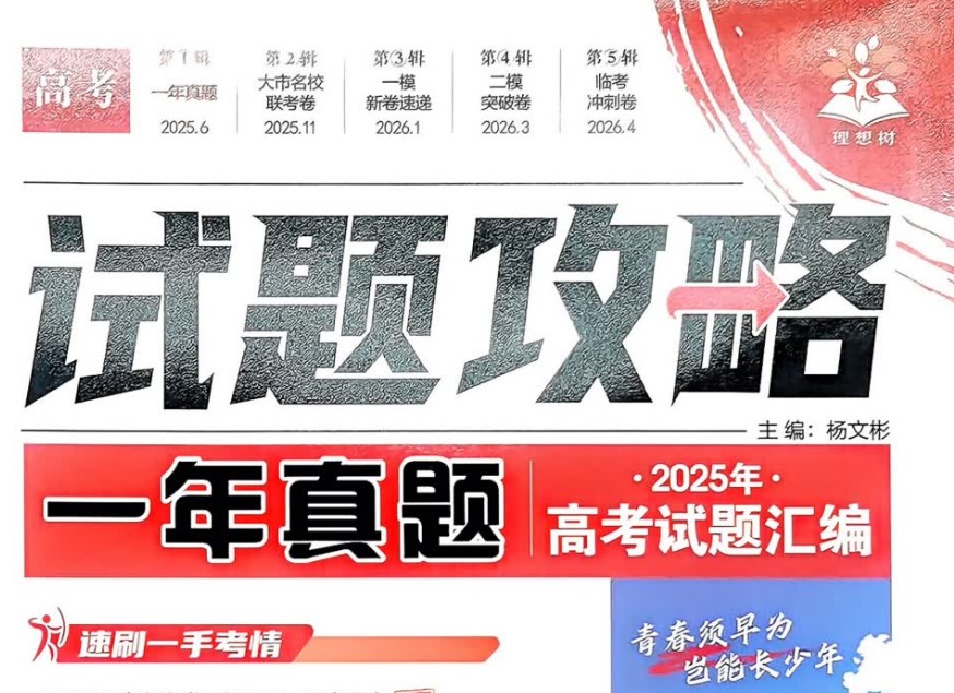 2026理想树高考试题攻略-语文数学物理英语试题汇编合集PDF下载