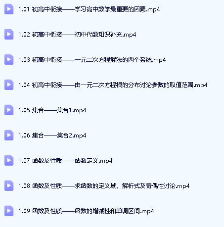 孙维刚高中数学视频全套第2张