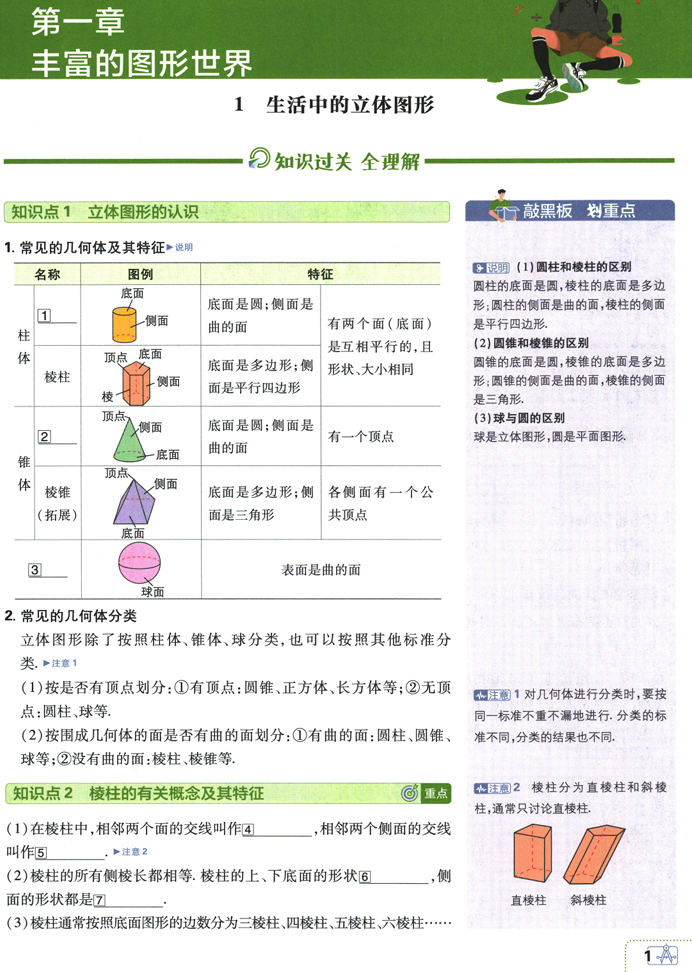 2026版《初中必刷题》数学 BS 7上 狂K重点